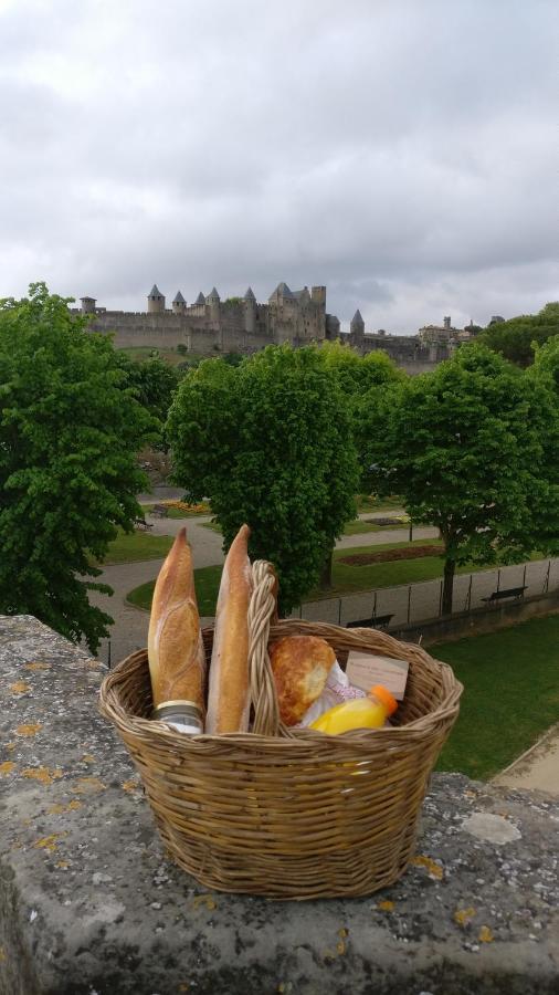 Studio Tres Spacieux Avec Cour, En Plein Coeur De Ville ! Carcassonne Exteriör bild